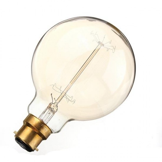 G95 B22 60W 110/220V 138mm x 95mm Incandescent Bulbs Retro Edison Bulb G95 B22 60W 110/220V 138mm x 95mm Incandescent Bulbs Retro Edison Bulb