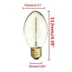 Incandescent Bulbs ST58 E27 40W Retro Edison Light Bulb AC 220-240V