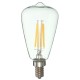 Retro E12 4W Edison Filament Bulb LED Warm White Pure White Light Lamp Candle AC 110V