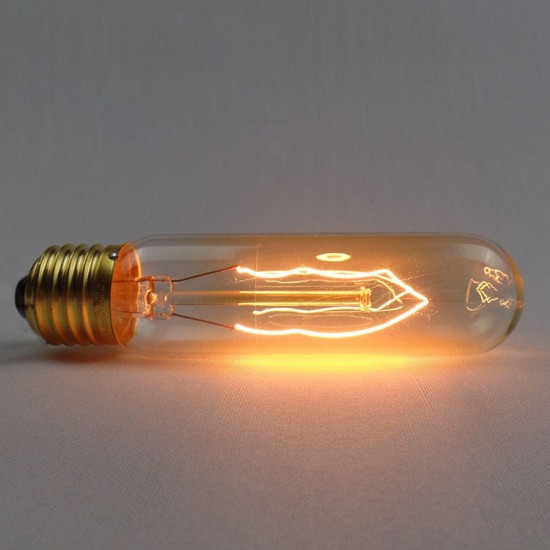 T10 E27 220V 40W Retro Edison Bulb Incandescent Light Bulb