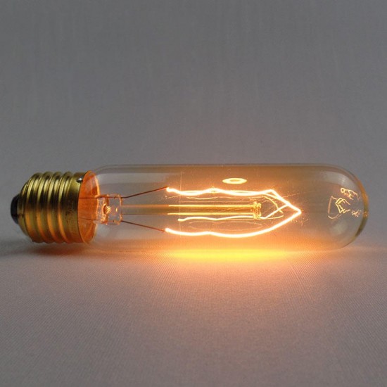 T10 E27 220V 40W Retro Edison Bulb Incandescent Light Bulb T10 E27 220V 40W Retro Edison Bulb Incandescent Light Bulb