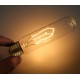 T10 E27 220V 40W Retro Edison Bulb Incandescent Light Bulb T10 E27 220V 40W Retro Edison Bulb Incandescent Light Bulb