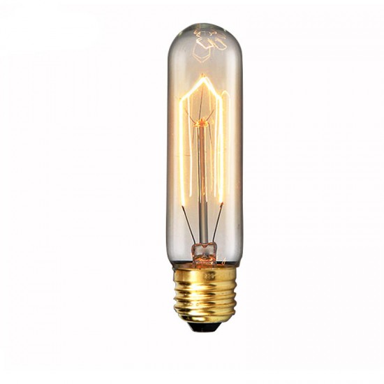 T10 E27 220V 40W Retro Edison Bulb Incandescent Light Bulb T10 E27 220V 40W Retro Edison Bulb Incandescent Light Bulb