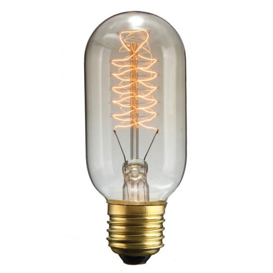 T45 E27 30W 220V 120lm Incandescent Bulb Retro Edison Light Bulbs
