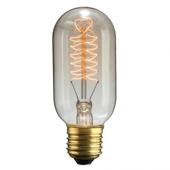 T45 E27 30W 220V 120lm Incandescent Bulb Retro Edison Light Bulbs T45 E27 30W 220V 120lm Incandescent Bulb Retro Edison Light Bulbs