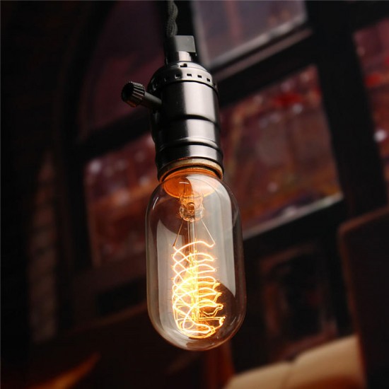 T45 E27 30W 220V 120lm Incandescent Bulb Retro Edison Light Bulbs T45 E27 30W 220V 120lm Incandescent Bulb Retro Edison Light Bulbs