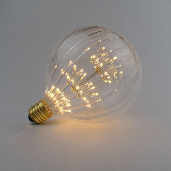 ZX E27 E14 3W Retro Sky Star Edison Bulb LED Incandescent Lamp Chandelier Hanging Light AC220V