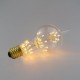 ZX E27 E14 3W Retro Sky Star Edison Bulb LED Incandescent Lamp Chandelier Hanging Light AC220V