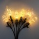 ZX E27 E14 3W Retro Sky Star Edison Bulb LED Incandescent Lamp Chandelier Hanging Light AC220V