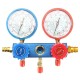 0-500PSI Air Conditioning Refrigerant Fluorine Table Gauge Test Tool