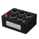 0-9999.9Ω Variable Resistor Substitution Box Ohm Adjustable Substitution Resistance Knob Switch Precision Physical Experiment