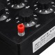 0-9999.9Ω Variable Resistor Substitution Box Ohm Adjustable Substitution Resistance Knob Switch Precision Physical Experiment