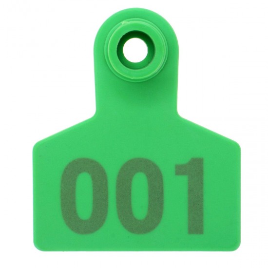 001-100 Number Animal Livestock Ear Tag Cattle Cow Pig Label+Applicator Plier