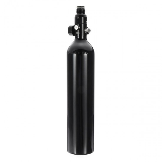 0.5L Liter Aluminum Tank Air Bottle With 4500 PSI Regulator For Paintball PCP