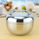 0.8/1/1.3L 2 Layer Stainless Steel Lunch Box Insulated Bento Box Food Storage