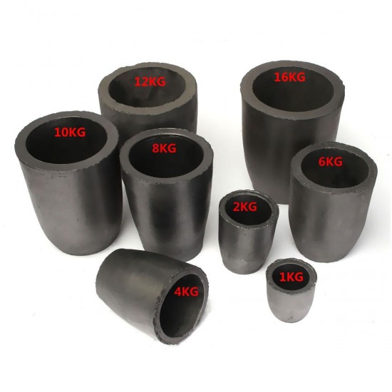 1-16kg Graphite Furnace Casting Foundry Crucible Melting Tool for smelting 1-16kg Graphite Furnace Casting Foundry Crucible Melting Tool for smelting