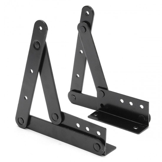 1 Pair Lift Up Bracket Table Desk Furniture Frame Mechanism Hinge Hardware