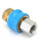 1 Pair Quick Release Compact 1/4F Coupling Pressure Washer Steam Cleaner 1 Pair Quick Release Compact 1/4F Coupling Pressure Washer Steam Cleaner