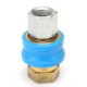 1 Pair Quick Release Compact 1/4F Coupling Pressure Washer Steam Cleaner 1 Pair Quick Release Compact 1/4F Coupling Pressure Washer Steam Cleaner