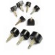 1 Pair Stiletto Shoe High Heels Tips Taps Pins Lifts Dowel Repair Replacement 1 Pair Stiletto Shoe High Heels Tips Taps Pins Lifts Dowel Repair Replacement