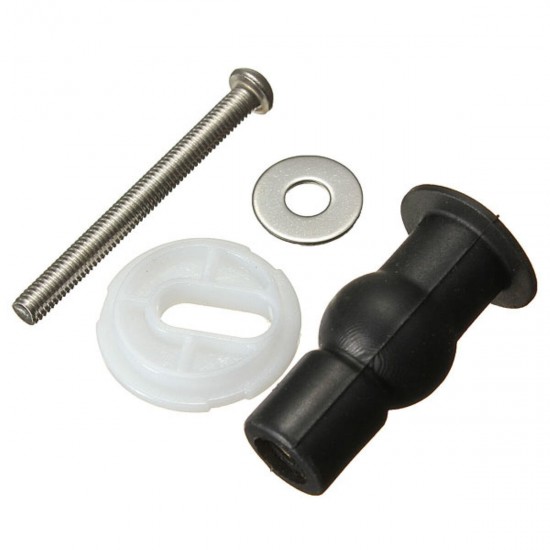 1 Pair WC Toilet Seat Hinges Commode Cover Screw Well Nuts Blind Hole Fixings 1 Pair WC Toilet Seat Hinges Commode Cover Screw Well Nuts Blind Hole Fixings