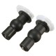1 Pair WC Toilet Seat Hinges Commode Cover Screw Well Nuts Blind Hole Fixings 1 Pair WC Toilet Seat Hinges Commode Cover Screw Well Nuts Blind Hole Fixings