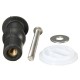 1 Pair WC Toilet Seat Hinges Commode Cover Screw Well Nuts Blind Hole Fixings 1 Pair WC Toilet Seat Hinges Commode Cover Screw Well Nuts Blind Hole Fixings