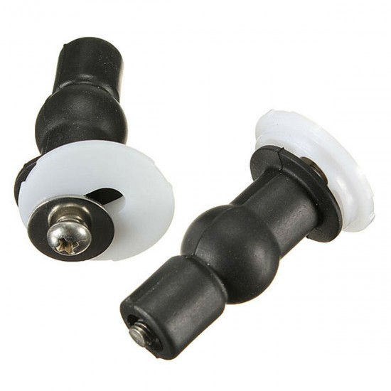1 Pair WC Toilet Seat Hinges Commode Cover Screw Well Nuts Blind Hole Fixings 1 Pair WC Toilet Seat Hinges Commode Cover Screw Well Nuts Blind Hole Fixings
