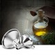 10-24cm Stainless Steel Wide Mouth Liquid Water Oil Funnel Kitchen Filter Tool