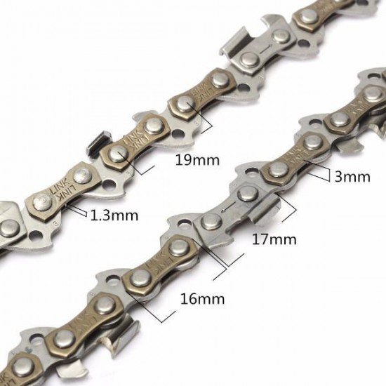 10 Inch 40 Drive Substitution Chain Saw Saw Mill Chain 3/8 Inch Links Pitch 050 Gauge