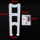 10 Pair Photo Frame Bracket Stand Support Trapezoidal for Crystal Glass 10 Pair Photo Frame Bracket Stand Support Trapezoidal for Crystal Glass