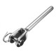 10 Sets Stainless Steel Jaw Swage Stud Turn buckle Balustrade Rigging for 1/8'' Cable Railing Rail 10 Sets Stainless Steel Jaw Swage Stud Turn buckle Balustrade Rigging for 1/8'' Cable Railing Rail