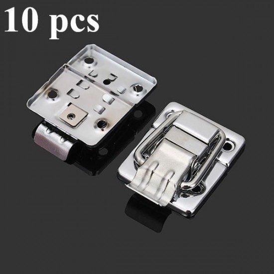 10 pcs Chrome Toggle Latch For Chest Box Case Suitcase Tool Clasp