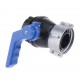 1000L IBC Tote Tank Ball Valve Drain Adapter Hose Fittings with Switch DN40 DN50 Inner Dia 62mm/75mm 1000L IBC Tote Tank Ball Valve Drain Adapter Hose Fittings with Switch DN40 DN50 Inner Dia 62mm/75mm