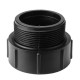 1000L S60x6 IBC Water Tank Adapter Hose Barb Coarse Thread Quick Connect to 1/2'' 3/4'' 1'' 2'' Hose Pipe Tap Replacement Valve Fitting Parts