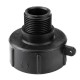 1000L S60x6 IBC Water Tank Adapter Hose Barb Coarse Thread Quick Connect to 1/2'' 3/4'' 1'' 2'' Hose Pipe Tap Replacement Valve Fitting Parts 1000L S60x6 IBC Water Tank Adapter Hose Barb Coarse Thread Quick Connect to 1/2'' 3/4'' 1'' 2'' Hose Pipe Tap Replacement Valve Fitting Parts