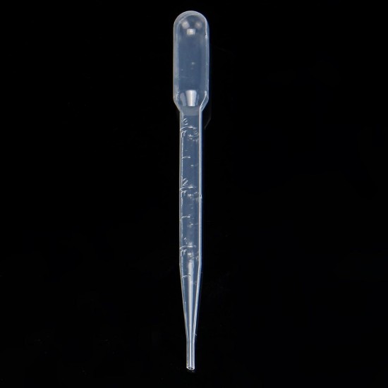 1000Pcs 3ML Disposable Pipettes Plastic Dropper Graduated Transfer Liquid Paint 1000Pcs 3ML Disposable Pipettes Plastic Dropper Graduated Transfer Liquid Paint