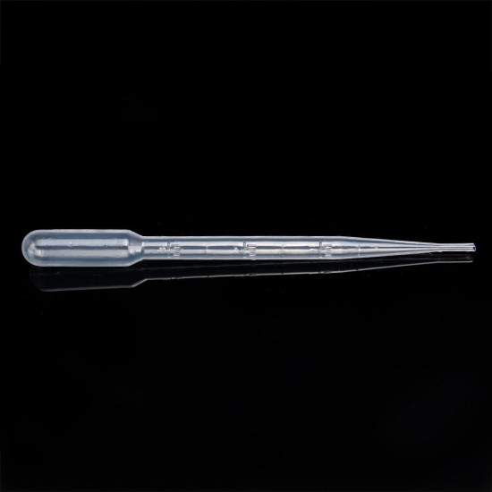 1000Pcs 3ML Disposable Pipettes Plastic Dropper Graduated Transfer Liquid Paint 1000Pcs 3ML Disposable Pipettes Plastic Dropper Graduated Transfer Liquid Paint