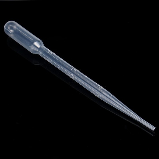 1000Pcs 3ML Disposable Pipettes Plastic Dropper Graduated Transfer Liquid Paint 1000Pcs 3ML Disposable Pipettes Plastic Dropper Graduated Transfer Liquid Paint