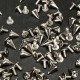 100PCS DIY Silver Metal Studs Cone Punk Spikes Spots Rivet 10*7mm
