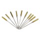 100PCS Flat Round Domestic Home Sewing Machine Needles Iron 9/11/14/16/18 100PCS Flat Round Domestic Home Sewing Machine Needles Iron 9/11/14/16/18