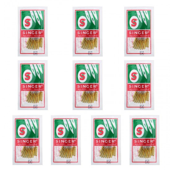 100PCS Flat Round Domestic Home Sewing Machine Needles Iron 9/11/14/16/18 100PCS Flat Round Domestic Home Sewing Machine Needles Iron 9/11/14/16/18