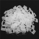 100Pcs 1.5mm White Ceramic Tile Tiling Accessibility Spacer Plastic Clip