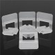 100Pcs 1.5mm White Ceramic Tile Tiling Accessibility Spacer Plastic Clip 100Pcs 1.5mm White Ceramic Tile Tiling Accessibility Spacer Plastic Clip