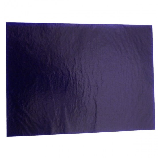 100Pcs Blue Carbon Hand Copier Stencil Transfer Paper Hectograph 18.5X25.5cm