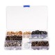 100Pcs Metal Mixed Jeans Buttons Snap Fasteners Press Stud Popper Denim Jacket Leather Kit 100Pcs Metal Mixed Jeans Buttons Snap Fasteners Press Stud Popper Denim Jacket Leather Kit