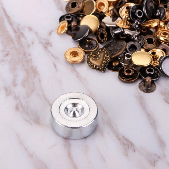 100Pcs Metal Mixed Jeans Buttons Snap Fasteners Press Stud Popper Denim Jacket Leather Kit 100Pcs Metal Mixed Jeans Buttons Snap Fasteners Press Stud Popper Denim Jacket Leather Kit