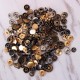 100Pcs Metal Mixed Jeans Buttons Snap Fasteners Press Stud Popper Denim Jacket Leather Kit 100Pcs Metal Mixed Jeans Buttons Snap Fasteners Press Stud Popper Denim Jacket Leather Kit