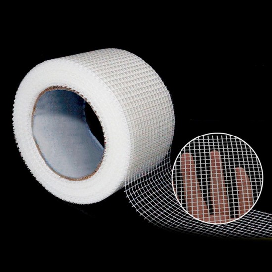 100mm 45M Alkali & Corrosion Resistant Fiberglass Cloth Tape Mesh Joint Tape Tissue Tape Drywall