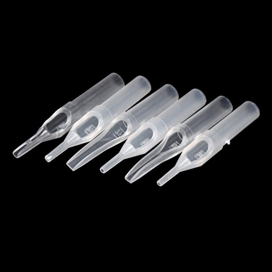 100pcs 10 Size Round Clear Plastic Tattoo Grips Tips Nozzles Disposable Supplies Tattoo Accessories 100pcs 10 Size Round Clear Plastic Tattoo Grips Tips Nozzles Disposable Supplies Tattoo Accessories